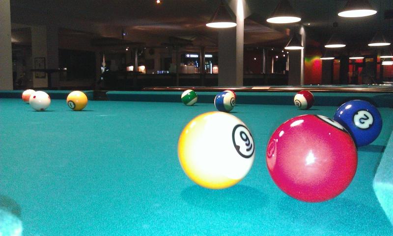 Eine Partie Billard